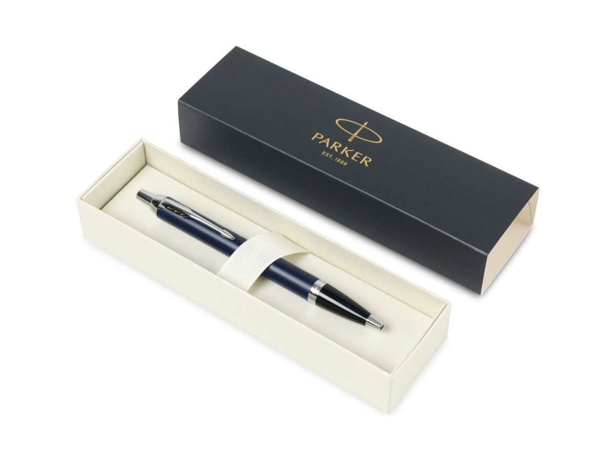 Parker IM Ballpoint - Matte Blue - Ballpoint Pens - SwagWear