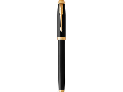 Parker IM Rollerball - Black - Gold Trim - Roller Ball Pens