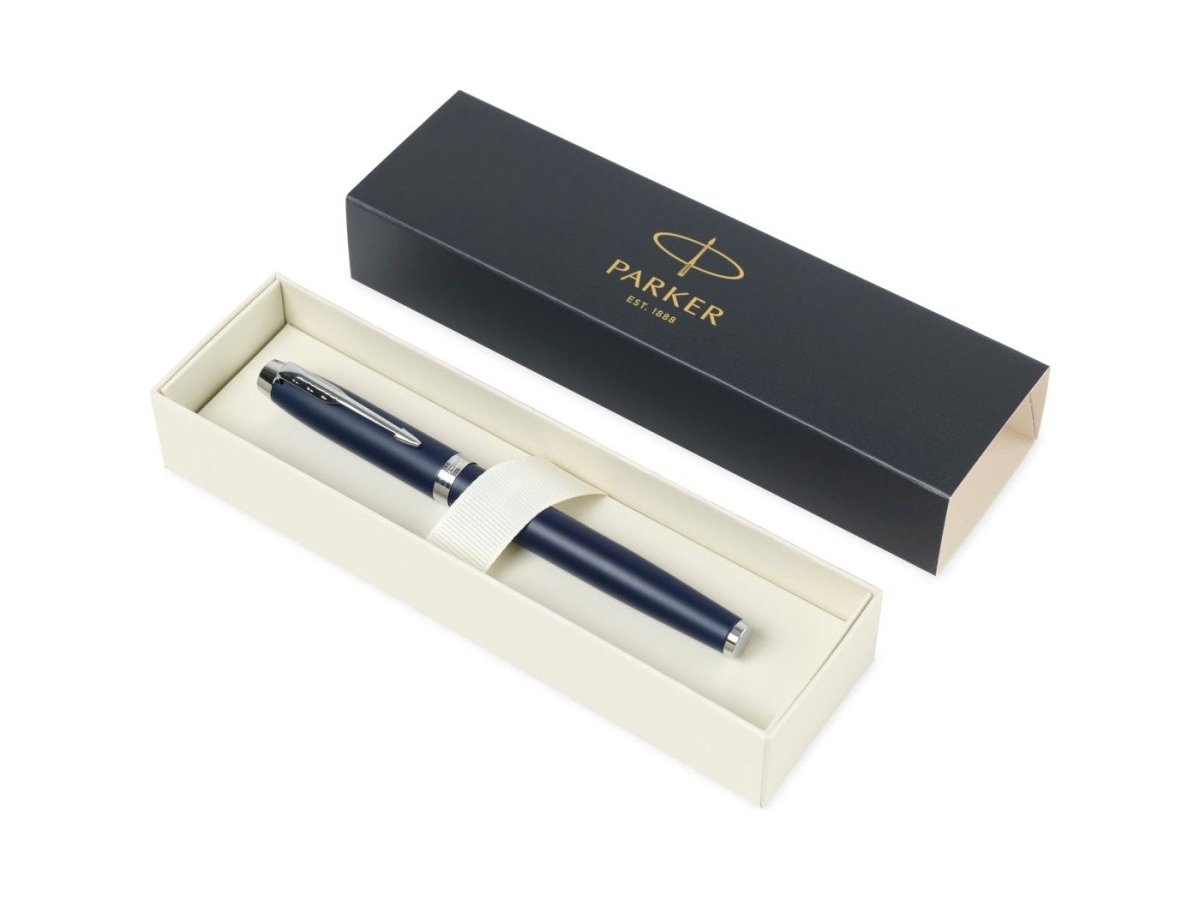Parker IM Rollerball - Matte Blue - Roller Ball Pens - SwagWear
