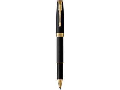 Parker Sonnet Rollerball - Matte - Black Matte - Gold Trim - Roller Ball Pens