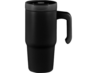 Peak Recycled Insulated Sip Or Swig Mug 24 oz - Black / 24oz - Mugs