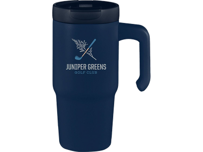 Peak Recycled Insulated Sip Or Swig Mug 24 oz - Navy / 24oz - Mugs