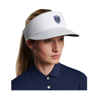 Peter Millar Crown Crest Tour Visor - White - Visors