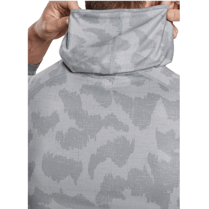 Peter Millar Men's Aurora Windowpane Camo Performance T-Shirt Hoodie - Hoodies - SwagWear