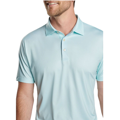 Peter Millar Men's Circle Geo Performance Jersey Polo