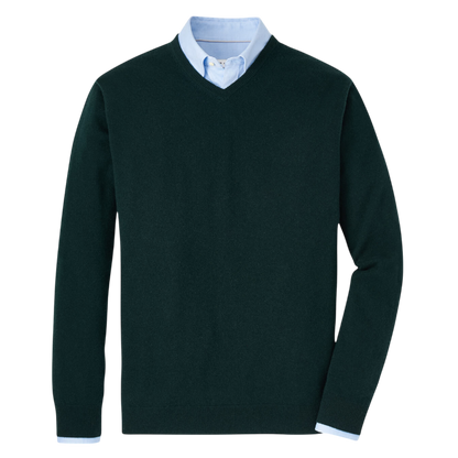 Peter Millar Men's Crown Heritage Cashmere V-Neck Sweater