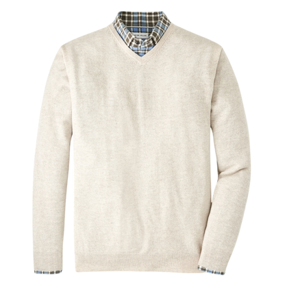 Peter Millar Men's Crown Heritage Cashmere V-Neck Sweater