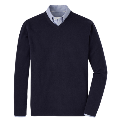 Peter Millar Men's Crown Heritage Cashmere V-Neck Sweater