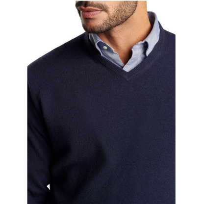 Peter Millar Men's Crown Heritage Cashmere V-Neck Sweater