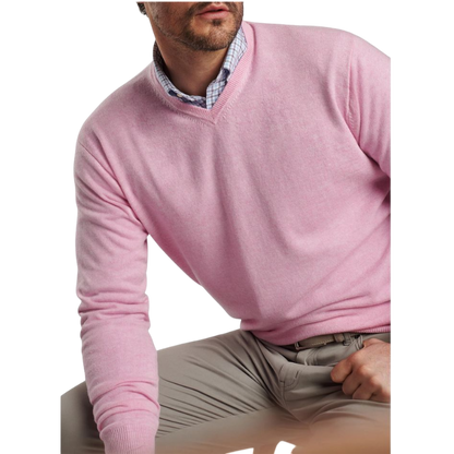 Peter Millar Men's Crown Heritage Cashmere V-Neck Sweater