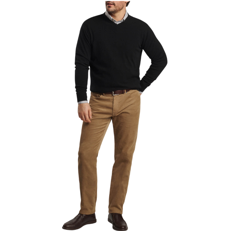 Peter Millar Men's Crown Heritage Cashmere V-Neck Sweater