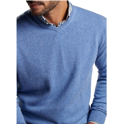 Peter Millar Men's Crown Heritage Cashmere V-Neck Sweater