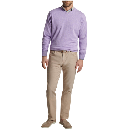 Peter Millar Men's Crown Heritage Cashmere V-Neck Sweater
