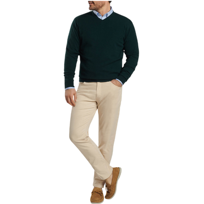 Peter Millar Men's Crown Heritage Cashmere V-Neck Sweater