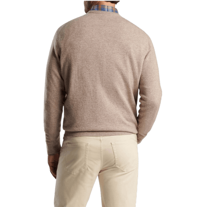 Peter Millar Men's Crown Heritage Cashmere V-Neck Sweater - Sweaters - SwagWear