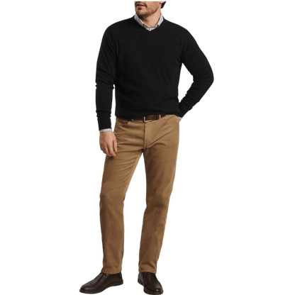 Peter Millar Men's Crown Heritage Cashmere V-Neck Sweater - Sweaters - SwagWear