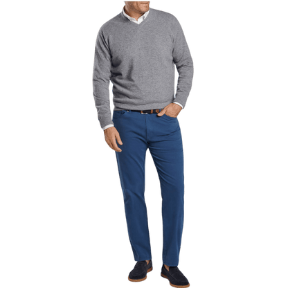 Peter Millar Men's Crown Heritage Cashmere V-Neck Sweater - Sweaters - SwagWear