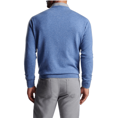 Peter Millar Men's Crown Heritage Cashmere V-Neck Sweater - Sweaters - SwagWear