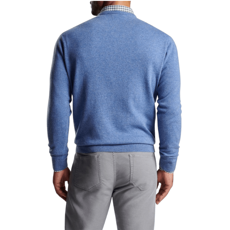 Peter Millar Men's Crown Heritage Cashmere V-Neck Sweater - Sweaters - SwagWear