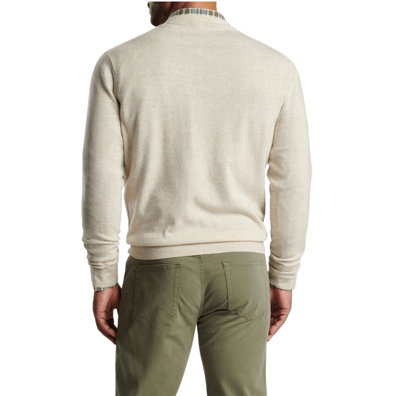 Peter Millar Men's Crown Heritage Cashmere V-Neck Sweater - Sweaters - SwagWear