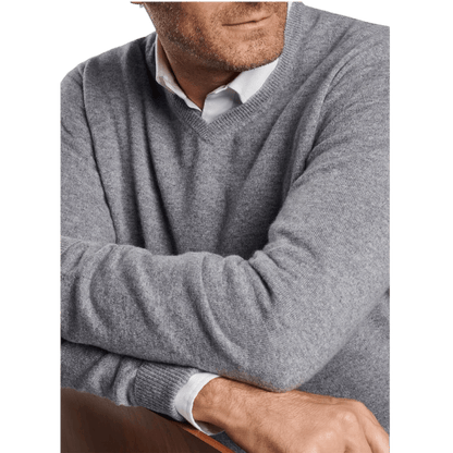 Peter Millar Men's Crown Heritage Cashmere V-Neck Sweater - Sweaters - SwagWear