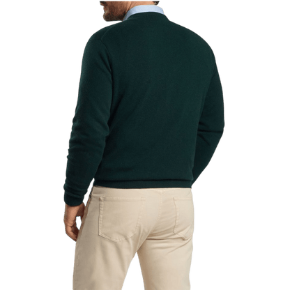 Peter Millar Men's Crown Heritage Cashmere V-Neck Sweater - Sweaters - SwagWear