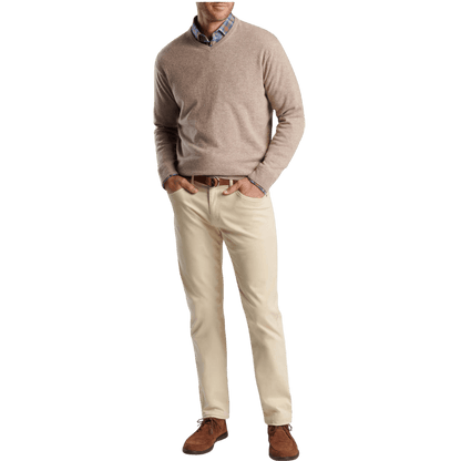 Peter Millar Men's Crown Heritage Cashmere V-Neck Sweater - Sweaters - SwagWear
