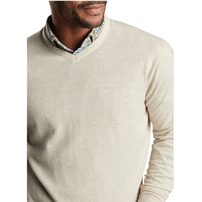 Peter Millar Men's Crown Heritage Cashmere V-Neck Sweater - Sweaters - SwagWear