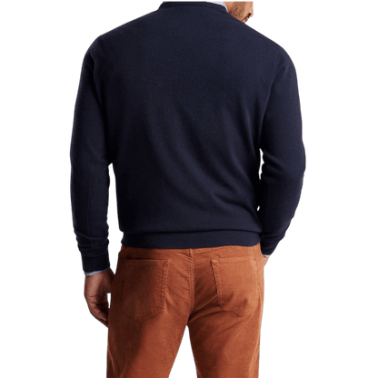 Peter Millar Men's Crown Heritage Cashmere V-Neck Sweater - Sweaters - SwagWear