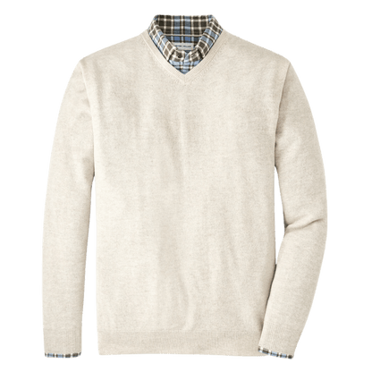 Peter Millar Men's Crown Heritage Cashmere V-Neck Sweater - Sweaters - SwagWear