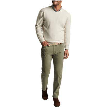 Peter Millar Men's Crown Heritage Cashmere V-Neck Sweater - Sweaters - SwagWear