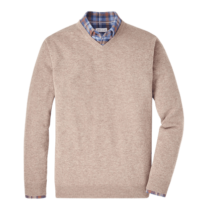 Peter Millar Men's Crown Heritage Cashmere V-Neck Sweater - Sweaters - SwagWear