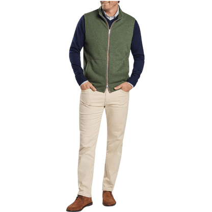 Peter Millar Men's Crown Sweater Fleece Vest - Vests - SwagWear