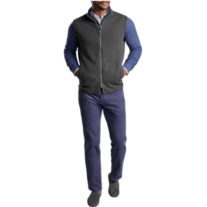 Peter Millar Men's Crown Sweater Fleece Vest - Vests - SwagWear