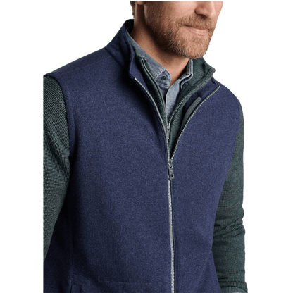 Peter Millar Men's Crown Sweater Fleece Vest - Vests - SwagWear