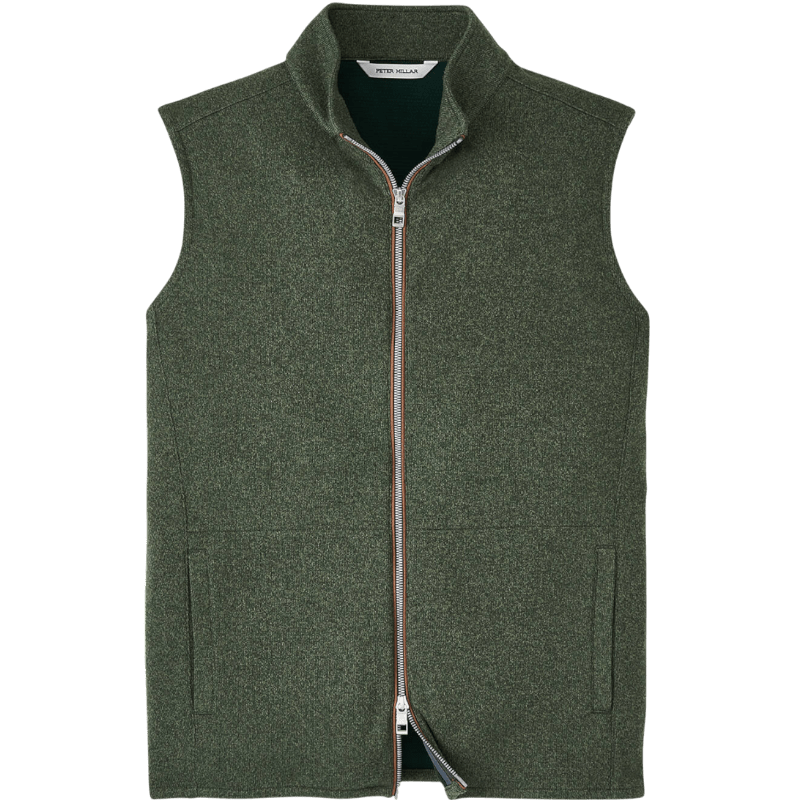 Peter Millar Men's Crown Sweater Fleece Vest - Vests - SwagWear