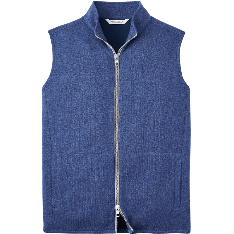 Peter Millar Men's Crown Sweater Fleece Vest - Vests - SwagWear
