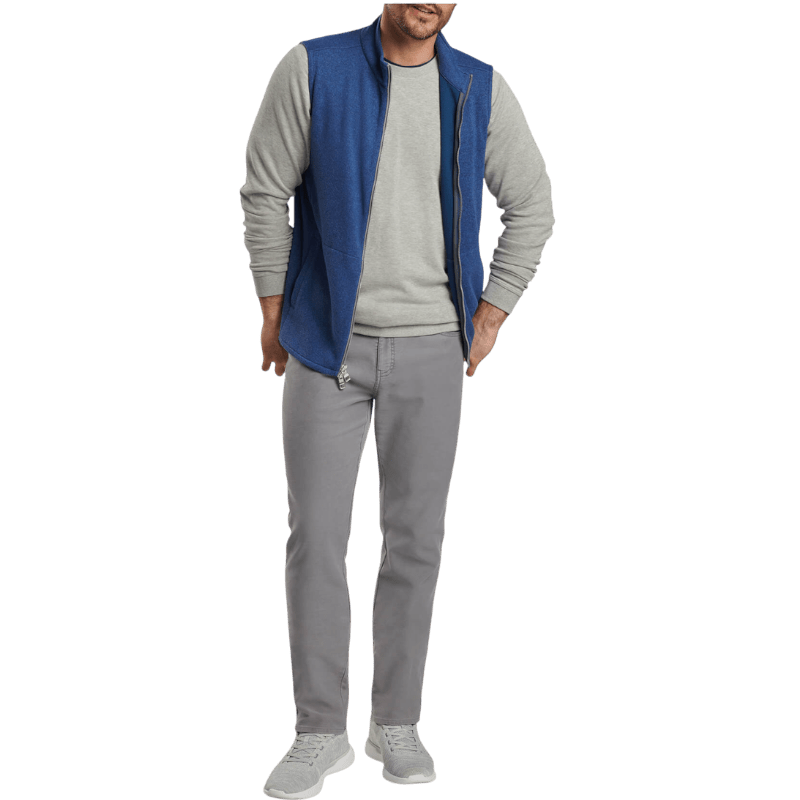 Peter Millar Men's Crown Sweater Fleece Vest - Vests - SwagWear