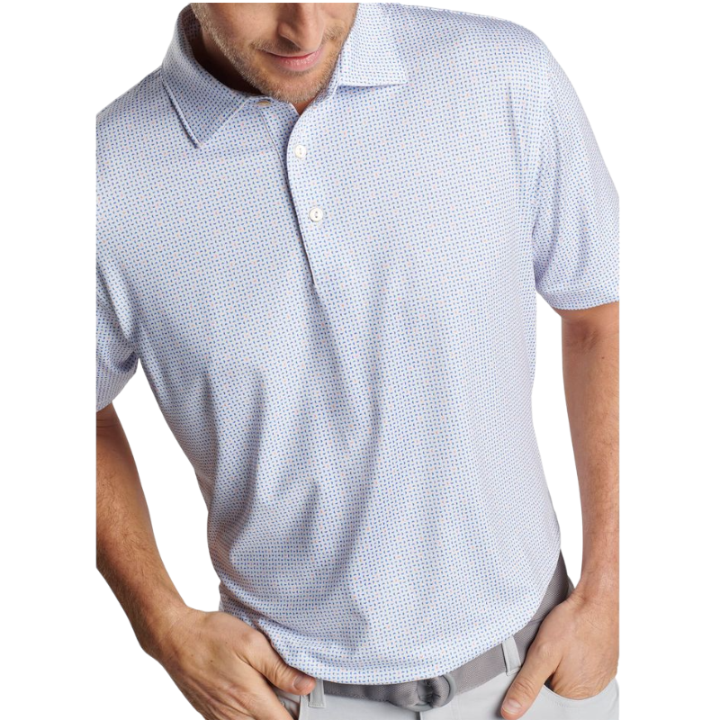 Peter Millar Men's Daybreak Performance Jersey Polo