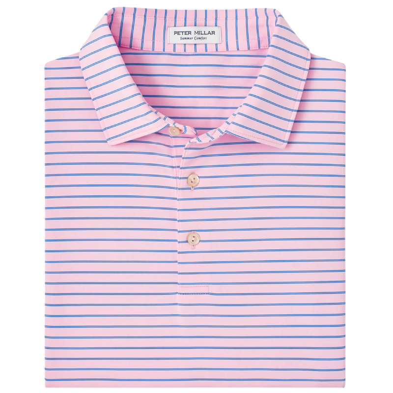 Peter Millar Men's Drum Performance Jersey Polo