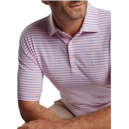 Peter Millar Men's Drum Performance Jersey Polo