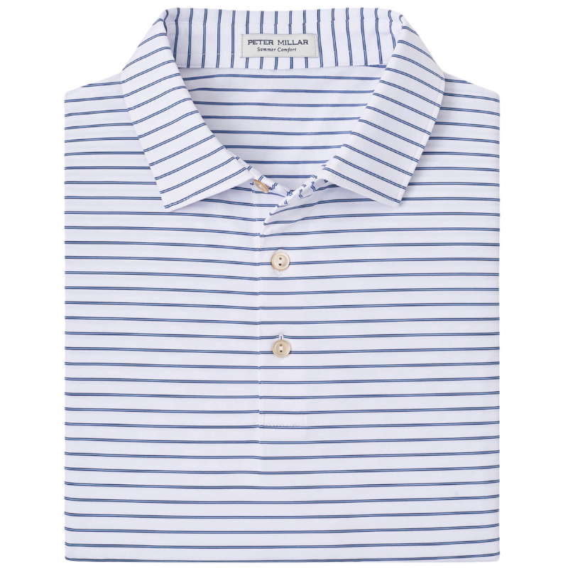 Peter Millar Men's Drum Performance Jersey Polo