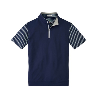 Peter Millar Men's Galway Performance Quarter-Zip Vest