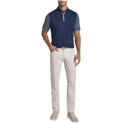 Peter Millar Men's Galway Performance Quarter-Zip Vest