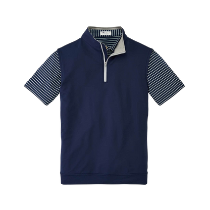 Peter Millar Men's Galway Performance Quarter-Zip Vest