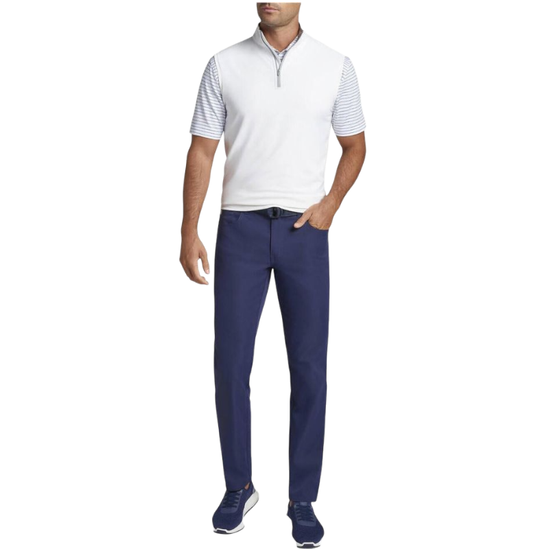 Peter Millar Men's Galway Performance Quarter-Zip Vest