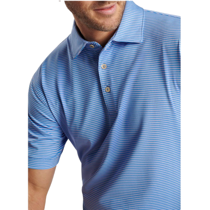 Peter Millar Men's Grace Performance Mesh Polo