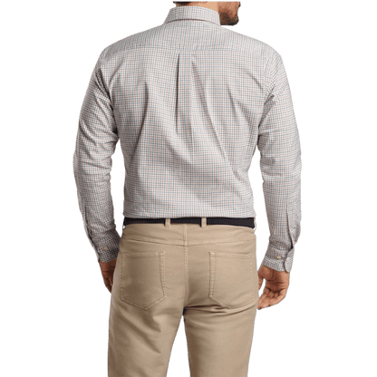 Peter Millar Men's Hamilton Crown Lite Cotton-Stretch Sport Shirt - Button Down Shirts - SwagWear