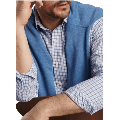 Peter Millar Men's Hamilton Crown Lite Cotton-Stretch Sport Shirt - Button Down Shirts - SwagWear