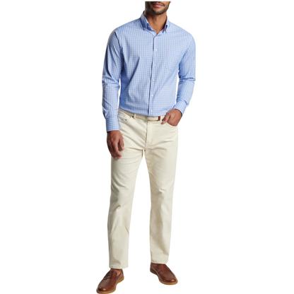 Peter Millar Men's Hawkes Performance Twill Sport Shirt